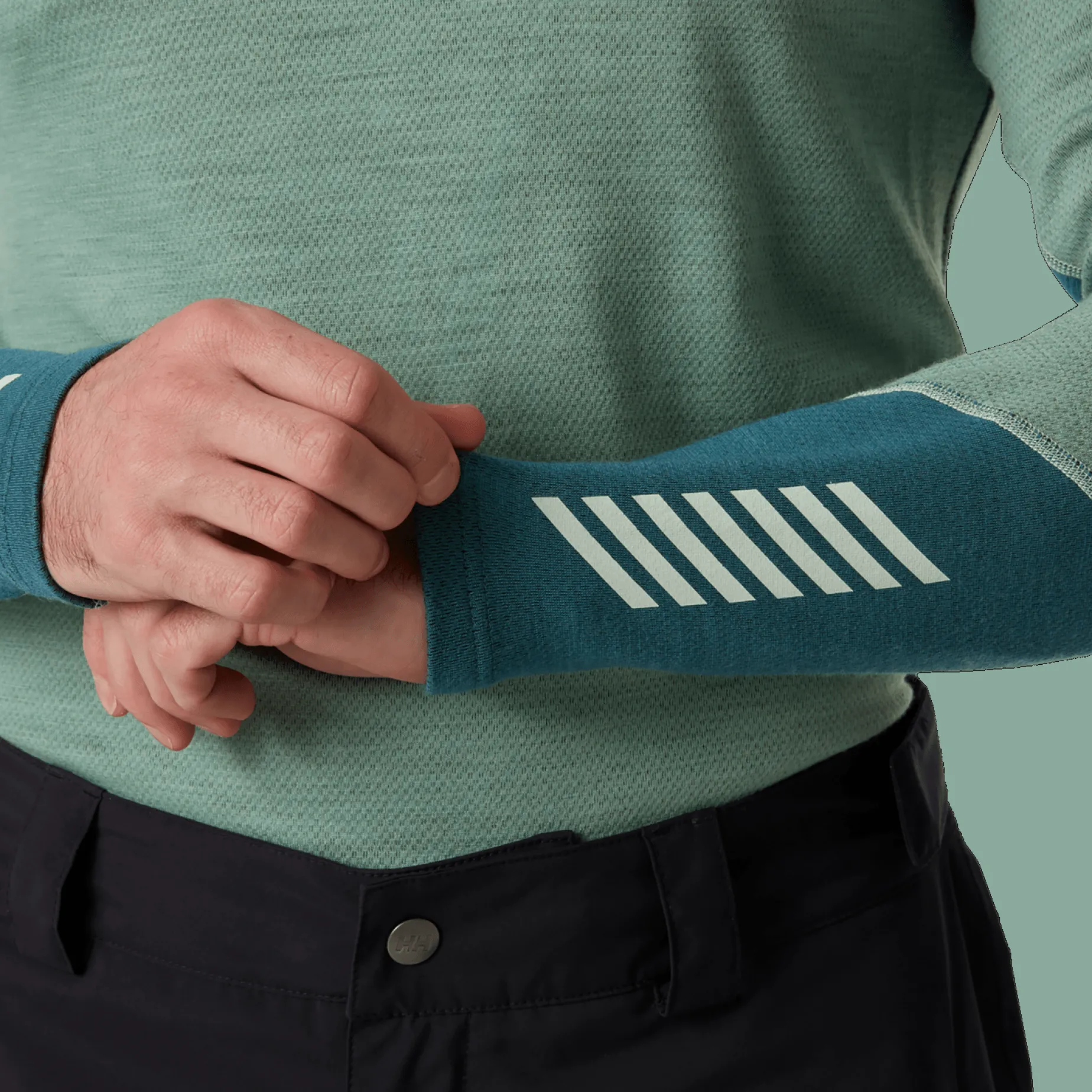 LIFA Merino Midweight Crew, ulltrøye, herre - Ullundertøy overdel herre - LIFA Merino Midweight Crew, ulltrøye, herre