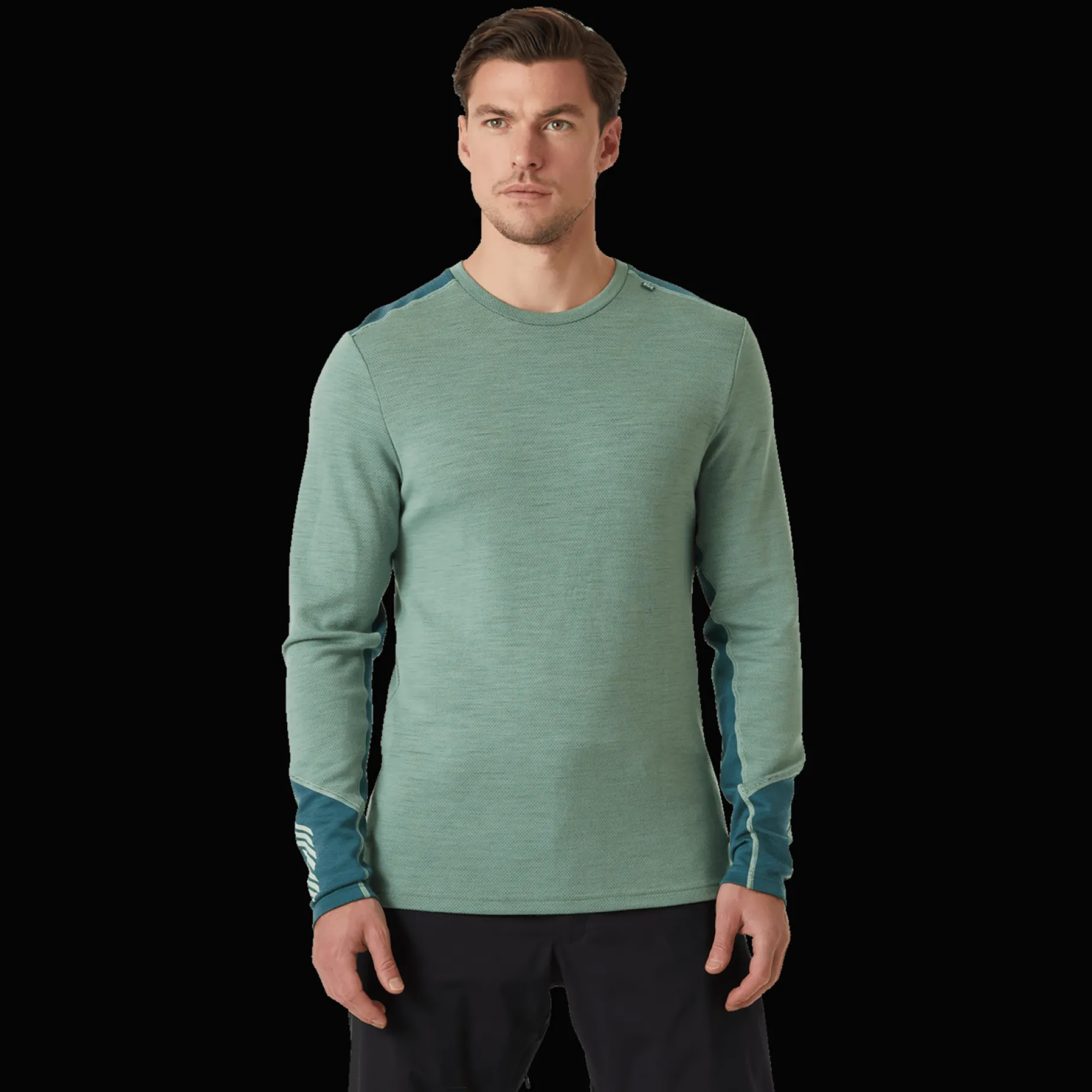 LIFA Merino Midweight Crew, ulltrøye, herre - Ullundertøy overdel herre - LIFA Merino Midweight Crew, ulltrøye, herre