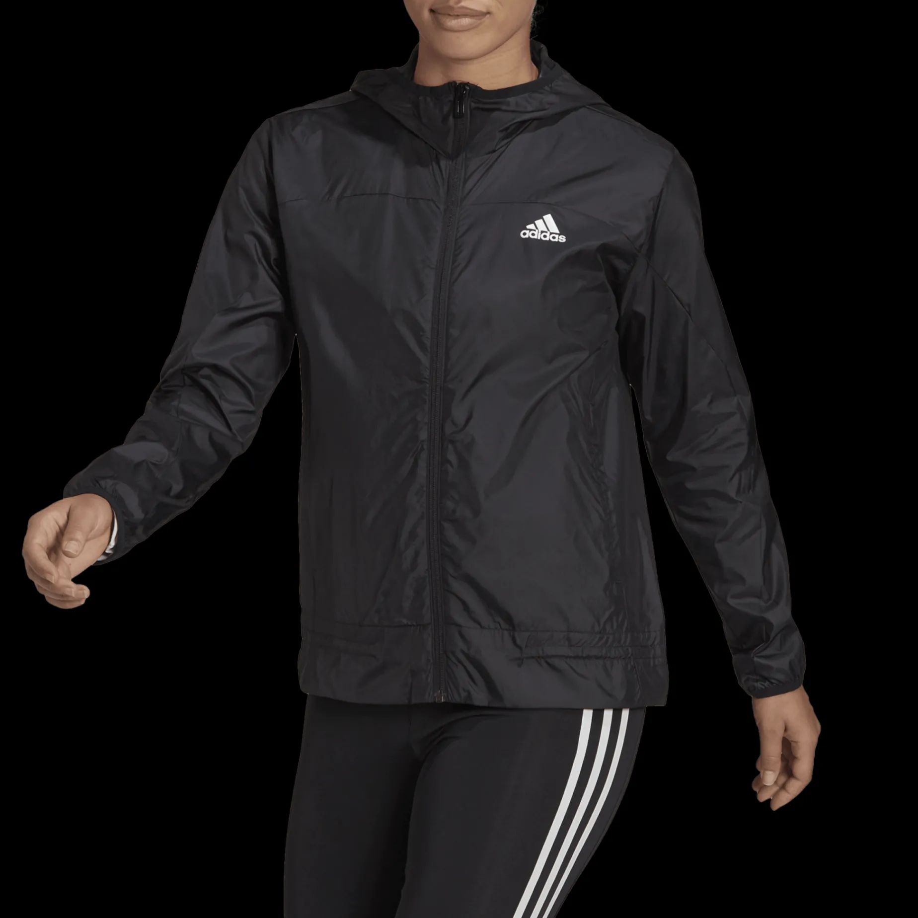 Logo Running Windbreaker, løpejakke dame - Treningsjakke & Løpejakke - Logo Running Windbreaker, løpejakke dame