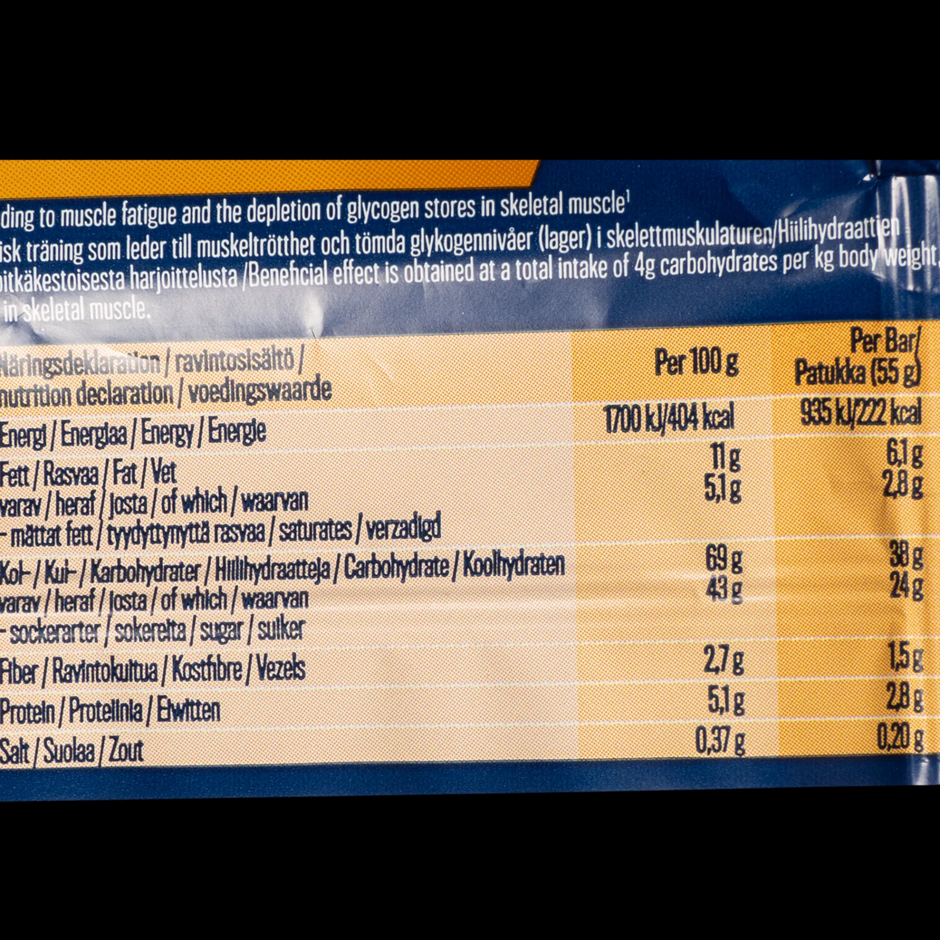 Maxim Energibar 55g - Energibar - Maxim Energibar 55g