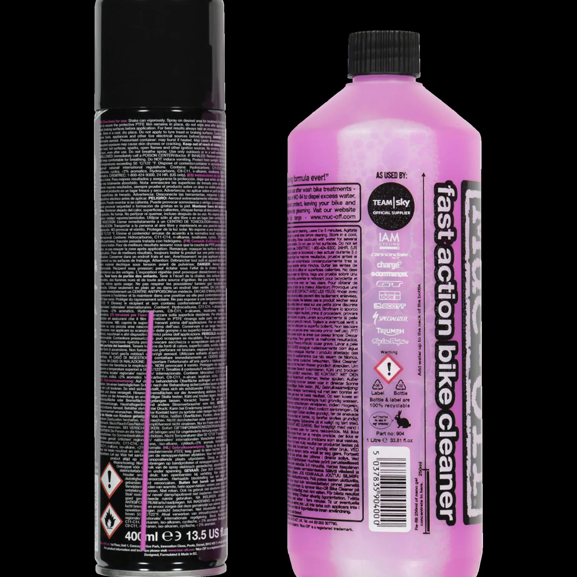 Muc-off wash, protect & lube kit - Smøring - Muc-off wash, protect & lube kit