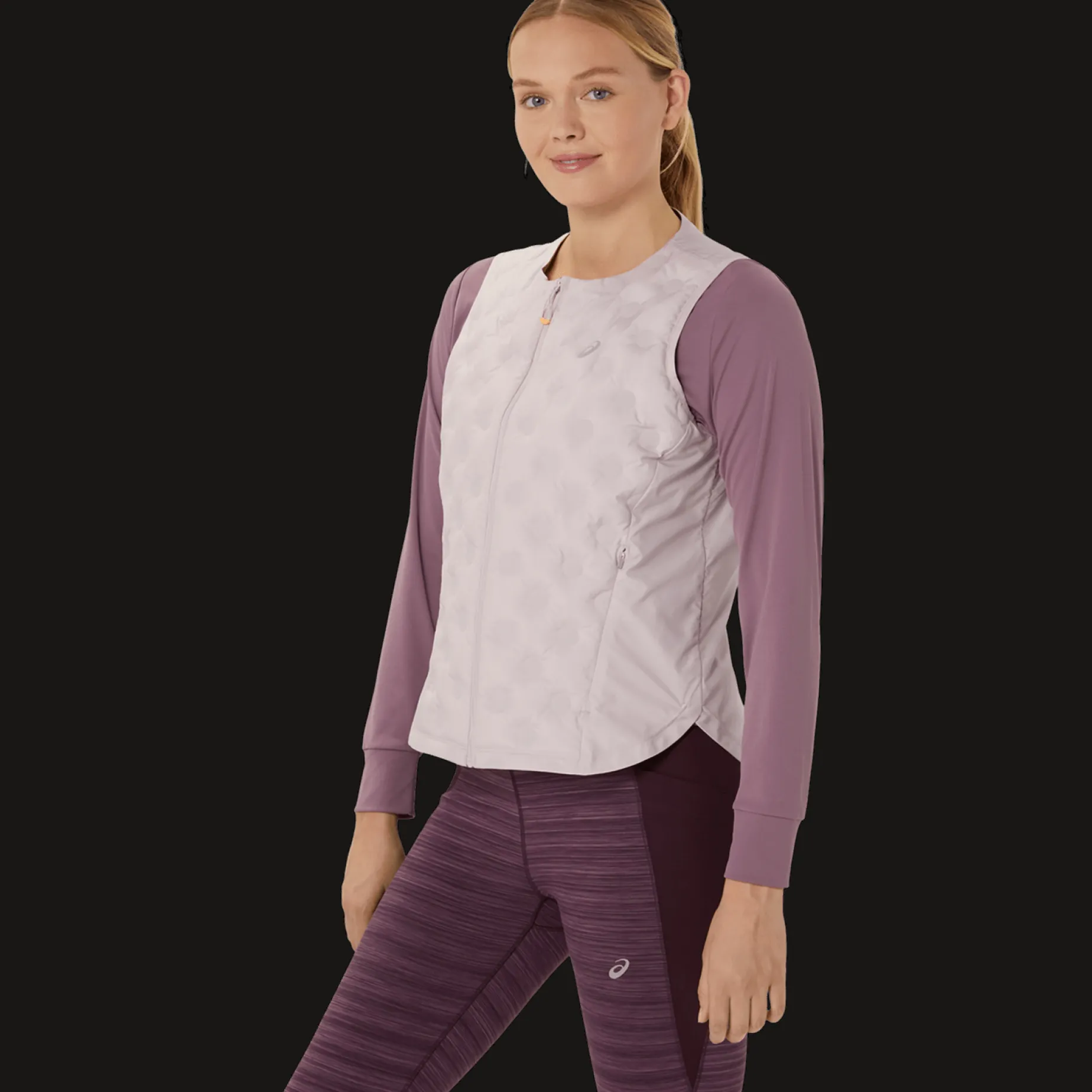 Nagino Run Padded Gilet, løpevest, dame - Treningsklær Dame - Nagino Run Padded Gilet, løpevest, dame