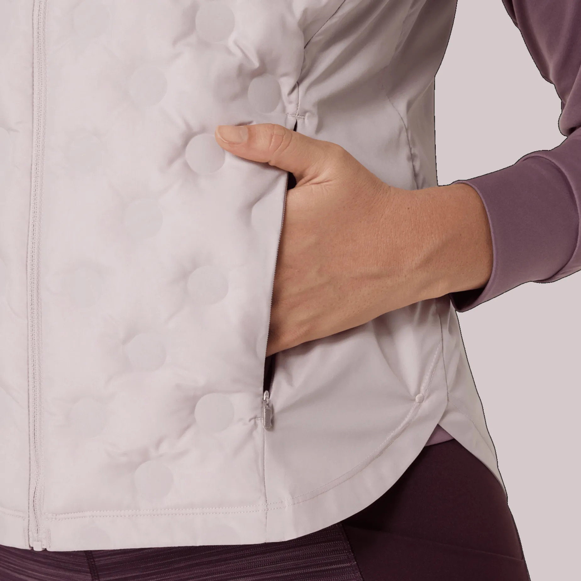 Nagino Run Padded Gilet, løpevest, dame - Treningsklær Dame - Nagino Run Padded Gilet, løpevest, dame