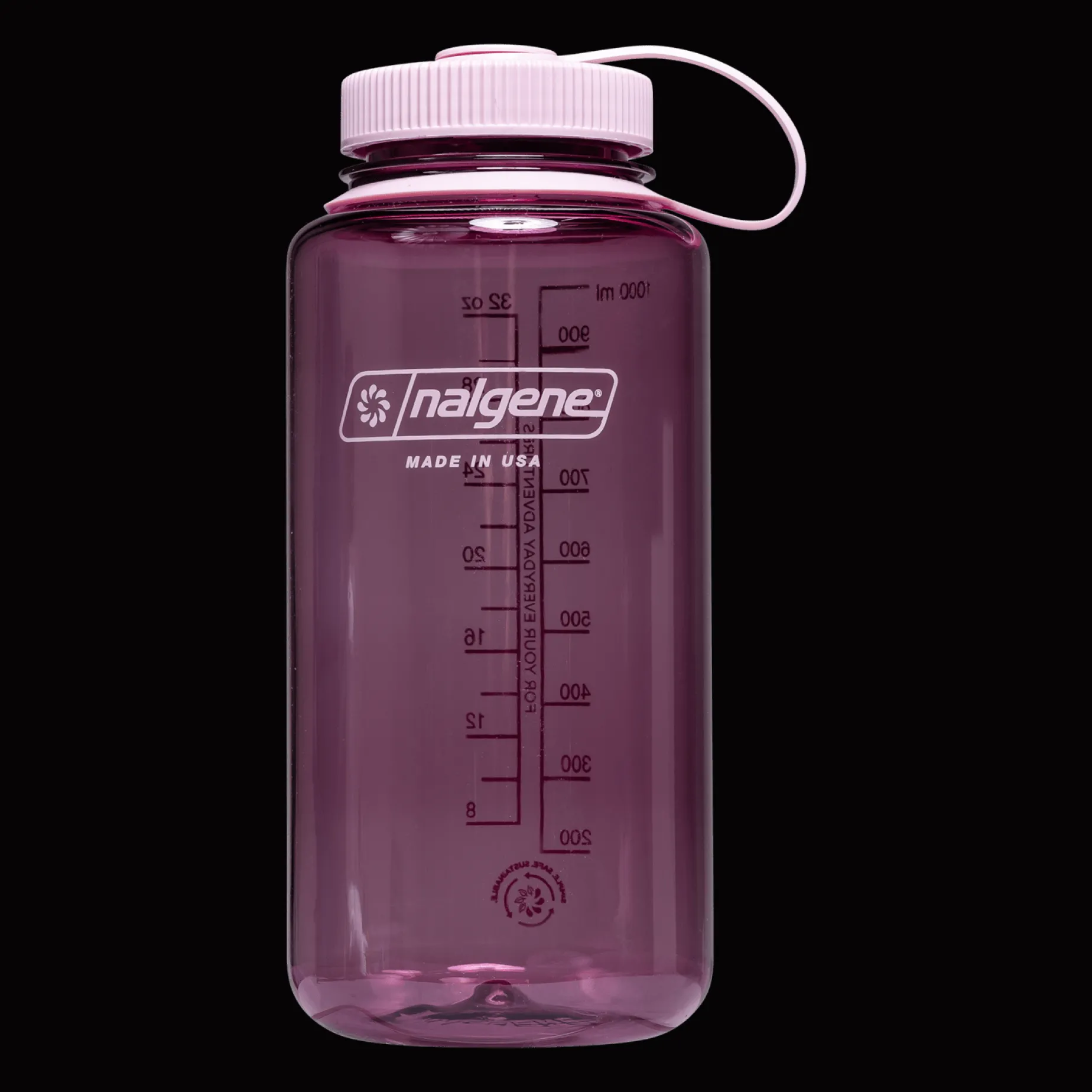 Nalgene 1L Wide Mouth Sustain, drikkeflaske - Termos & Flasker - Nalgene 1L Wide Mouth Sustain, drikkeflaske
