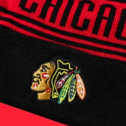 NHL Beanie Cuff W/Pom - 24/25, lue, unisex - NHL Drakter & Tilbehør - NHL Beanie Cuff W/Pom - 24/25, lue, unisex