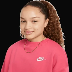 Nike Sportswear Club Fleece, collegegenser, junior - Collegegenser & Hettegenser - Nike Sportswear Club Fleece, collegegenser, junior