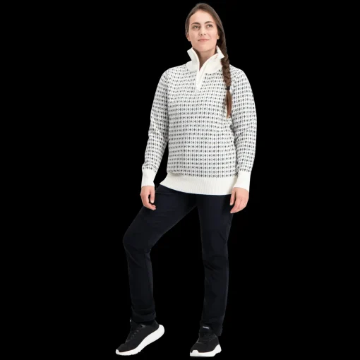 Nordishavet Wool Zip Sweater, ullgenser, dame - Ullgenser - Nordishavet Wool Zip Sweater, ullgenser, dame