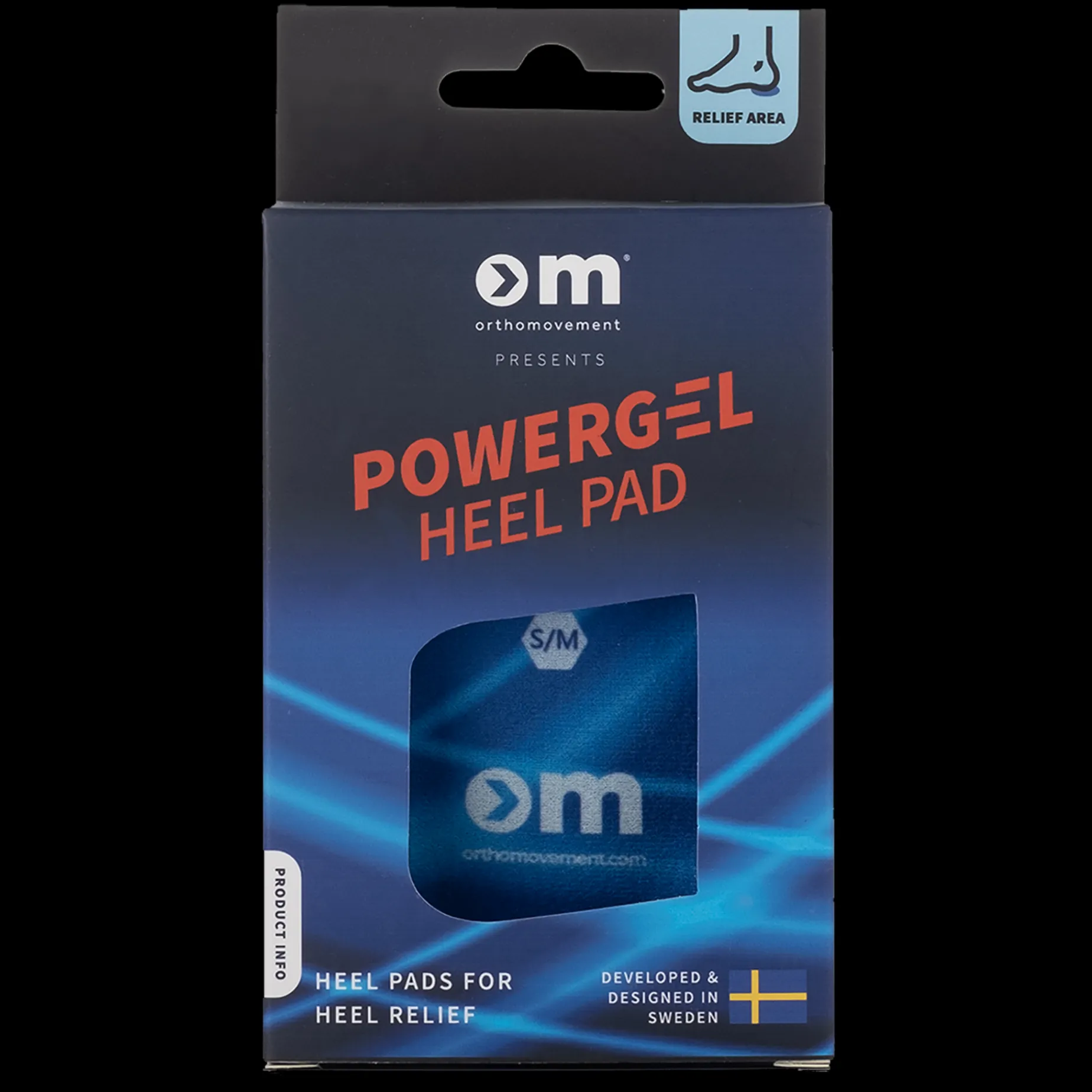 Om Heel Pad - One Color, Powergel hælpute - - Om Heel Pad - One Color, Powergel hælpute
