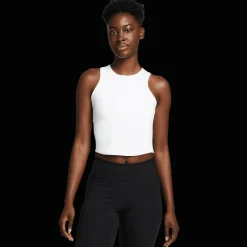 One Fitted Dri-FIT Crop Tank, singlet, dame - Trenings Singlet - One Fitted Dri-FIT Crop Tank, singlet, dame