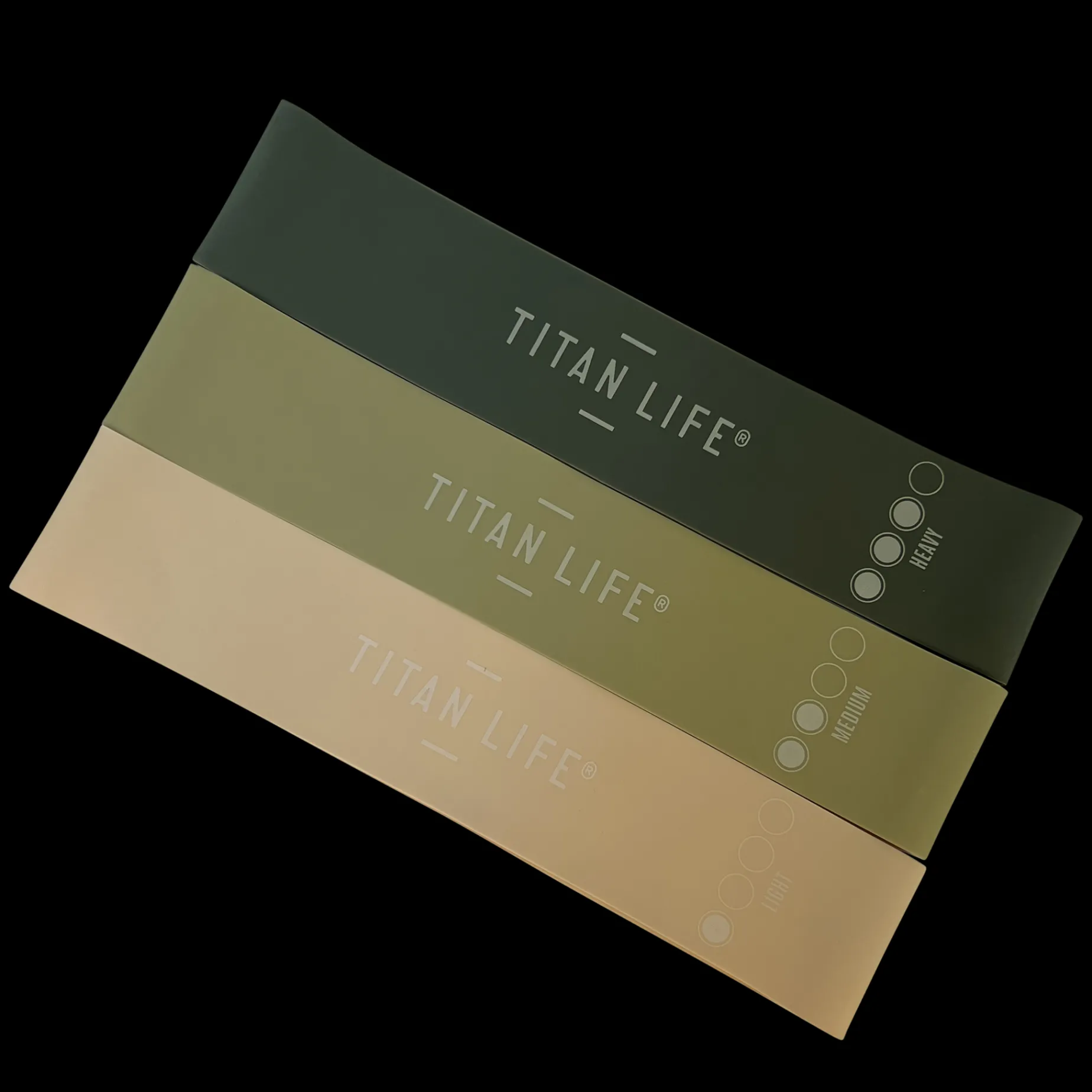 3-pack Minibands, treningsstrikker - Core Trening - 3-pack Minibands, treningsstrikker