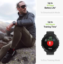 Polar Grit X2 Pro Titanium, smartklokke, multisportklokke - Pulsklokke - Polar Grit X2 Pro Titanium, smartklokke, multisportklokke