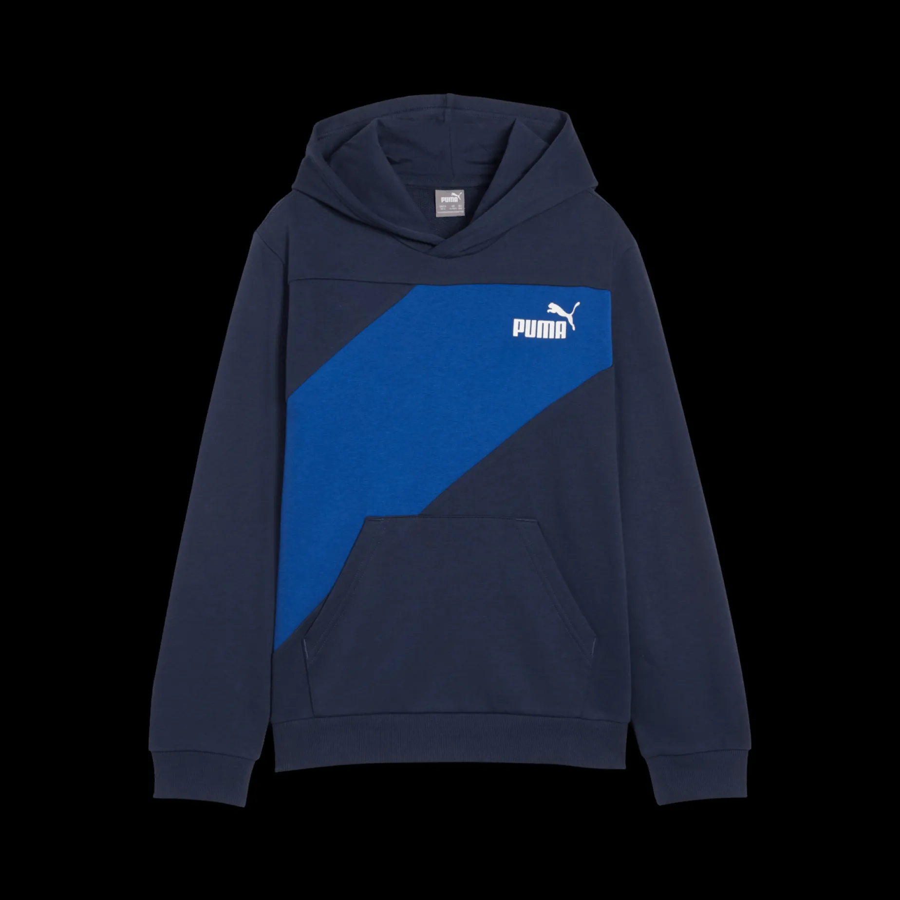 Power Colorblock Hoodie TR B, hettegenser, junior - Collegegenser & Hettegenser - Power Colorblock Hoodie TR B, hettegenser, junior