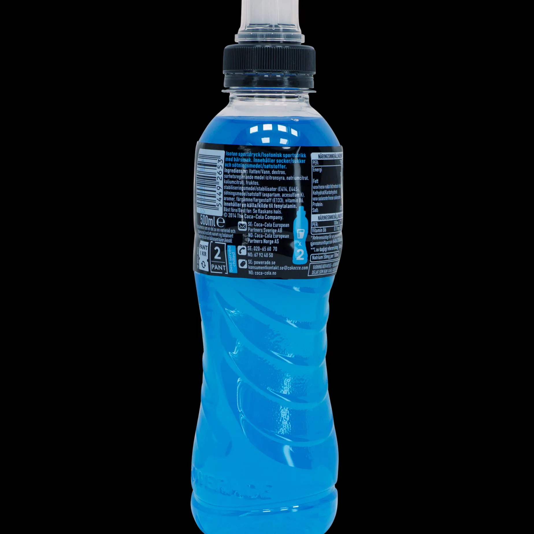 Powerade 0,5 L, energidrikk - Energidrikk - Powerade 0,5 L, energidrikk