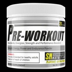 Preworkout (Citrus Peach (220g), pre-workout-pulver - Pre-Workout - Preworkout (Citrus Peach (220g), pre-workout-pulver