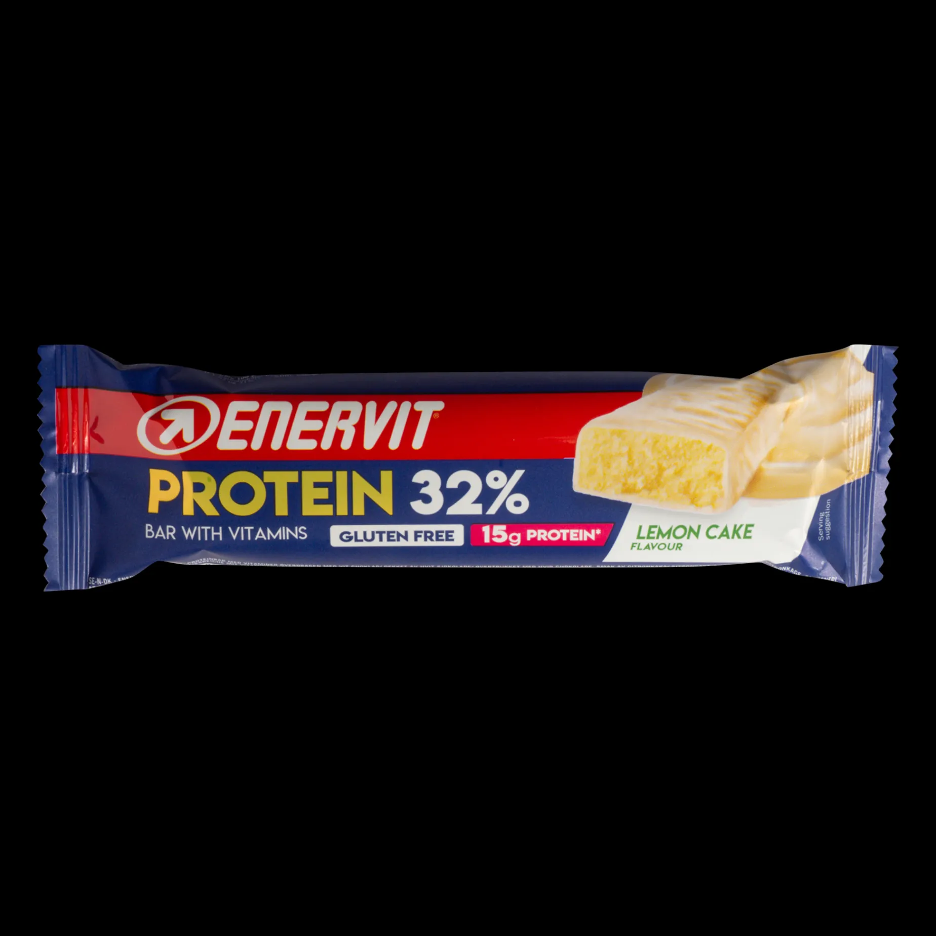 Protein 32% Lemon Cake, proteinbar - Proteinbarer - Protein 32% Lemon Cake, proteinbar