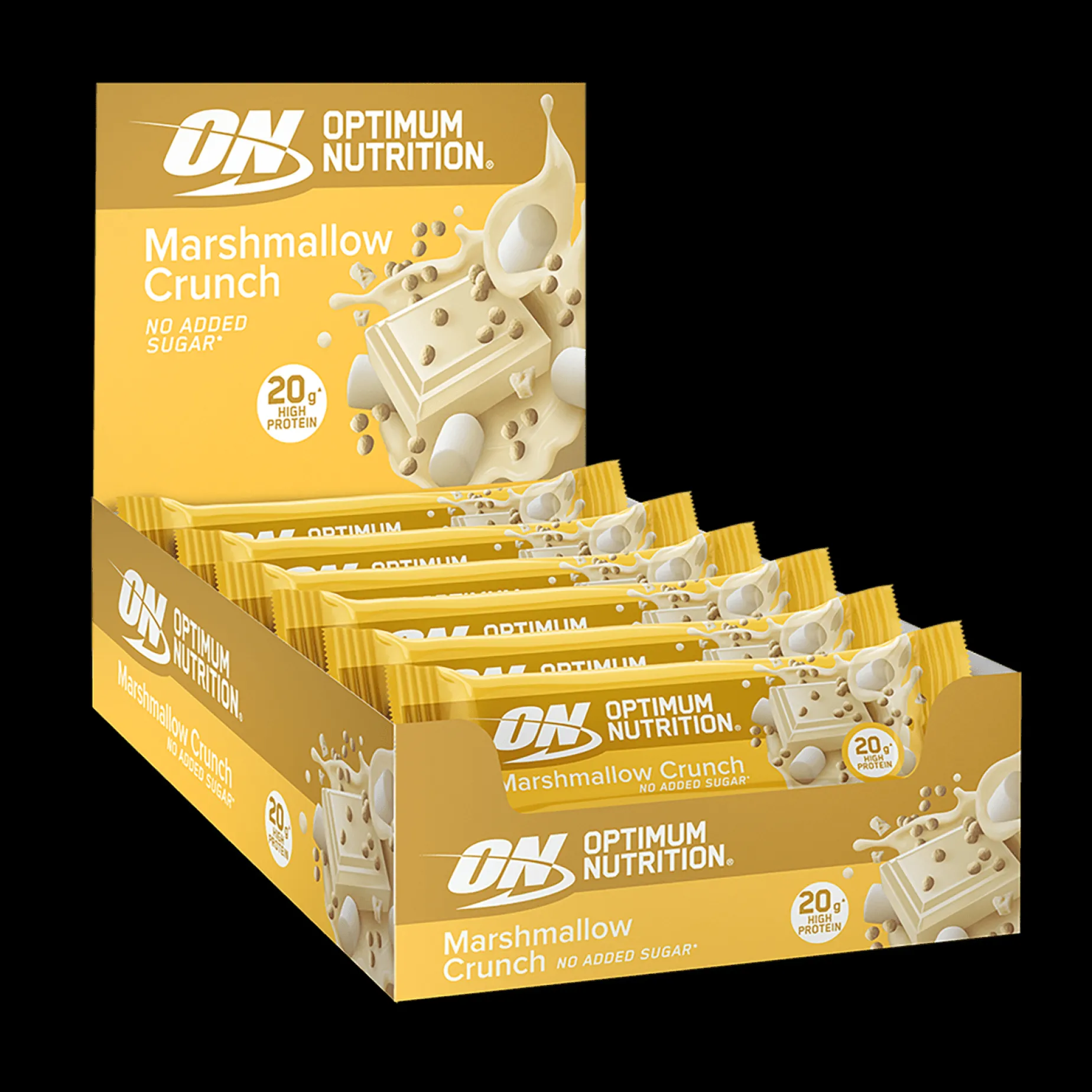 Protein Bar - Marshmallow Crunch, proteinbar - Proteinbarer - Protein Bar - Marshmallow Crunch, proteinbar