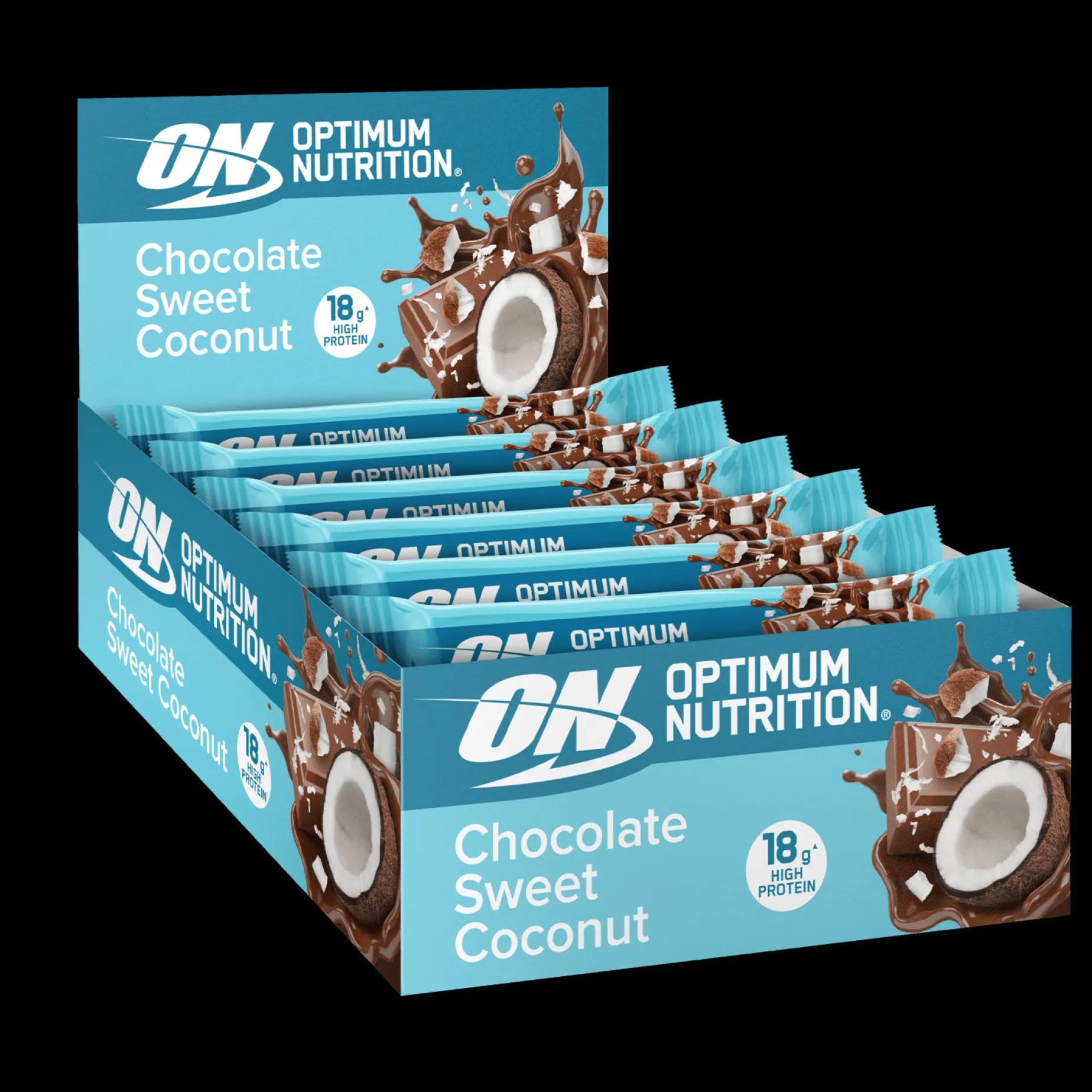 Protein Bar - Chocolate Sweet Coconut x 12, proteinbar - Proteinbarer - Protein Bar - Chocolate Sweet Coconut x 12, proteinbar