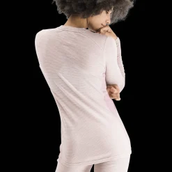 Rav 100% Round Neck W, ulltrøye dame - Ullundertøy overdel dame - Rav 100% Round Neck W, ulltrøye dame