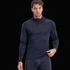 Rav 100% Turtle Neck Half Zip, ulltrøye herre - Ullundertøy overdel herre - Rav 100% Turtle Neck Half Zip, ulltrøye herre