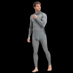 Rav 100% Turtle Neck Half Zip, ulltrøye herre - Ullundertøy overdel herre - Rav 100% Turtle Neck Half Zip, ulltrøye herre