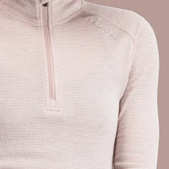Rav 100% Turtle Neck Half Zip, ulltrøye dame - Ullundertøy overdel dame - Rav 100% Turtle Neck Half Zip, ulltrøye dame