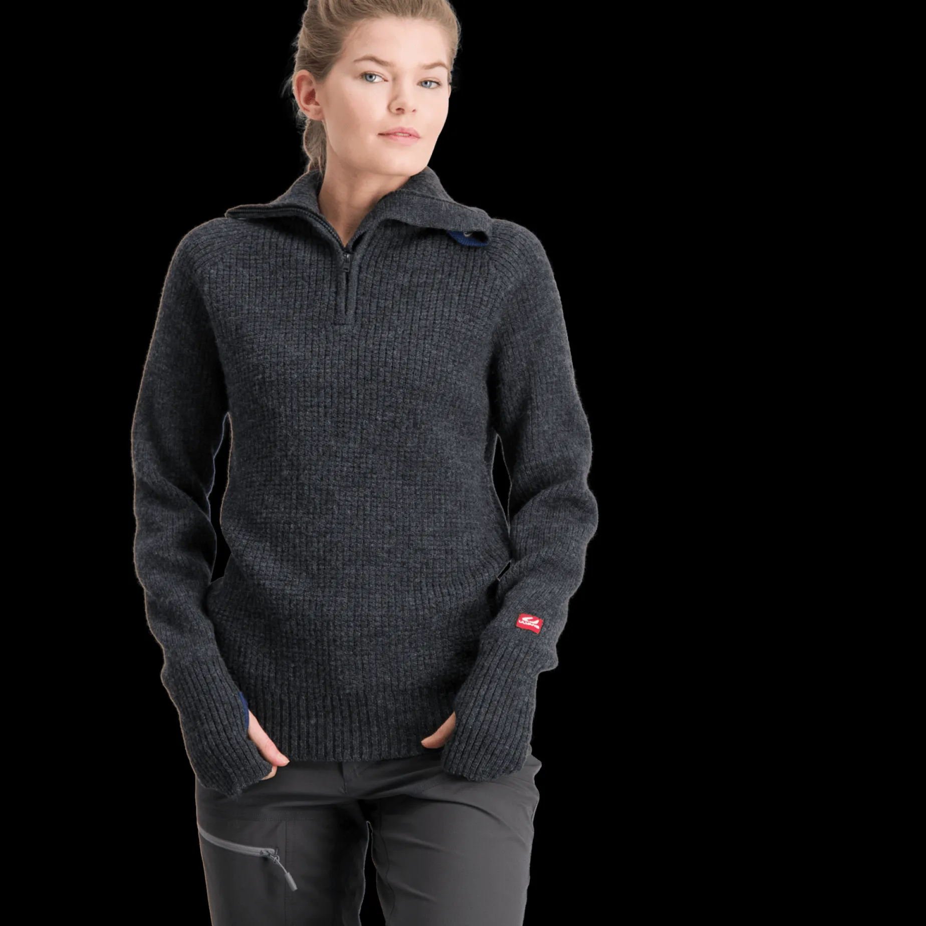 Rav sweater w/zip, ullgenser, unisex - Ullgenser - Rav sweater w/zip, ullgenser, unisex