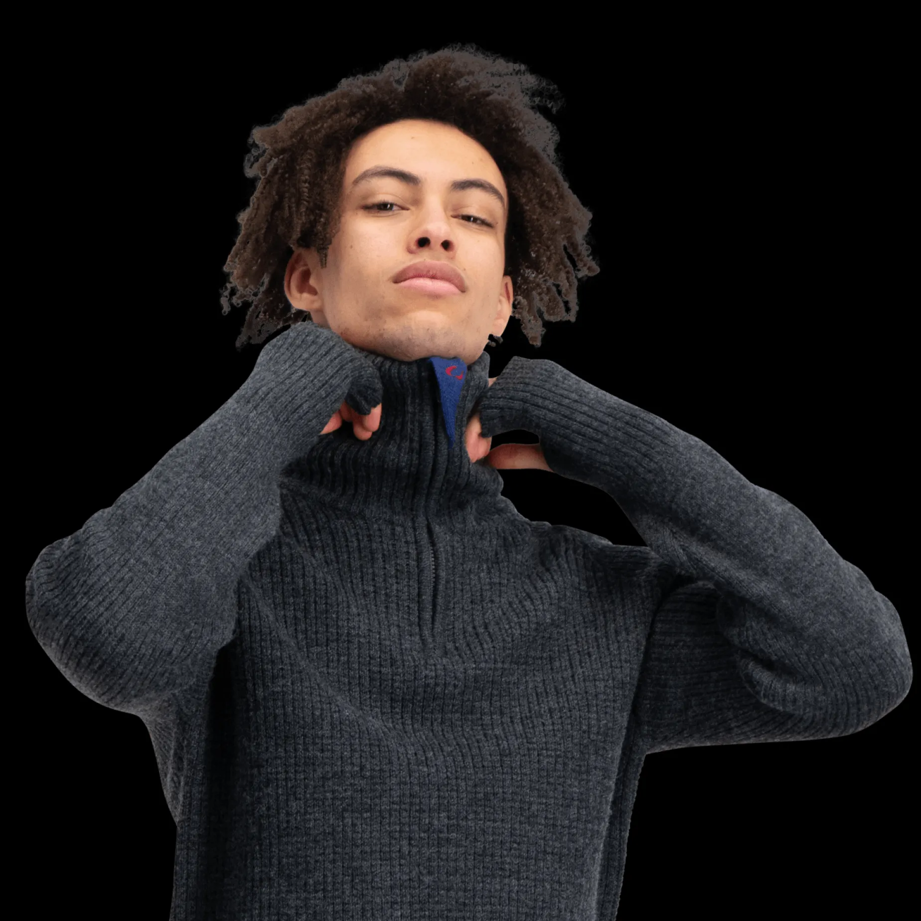 Rav sweater w/zip, ullgenser, unisex - Ullgenser - Rav sweater w/zip, ullgenser, unisex