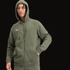 Rival Fleece Full Zip Hoodie, hettejakke, herre - Hettegenser - Rival Fleece Full Zip Hoodie, hettejakke, herre