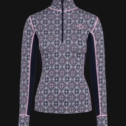 Rose Half Zip, ulltrøye, dame - Ullundertøy overdel dame - Rose Half Zip, ulltrøye, dame