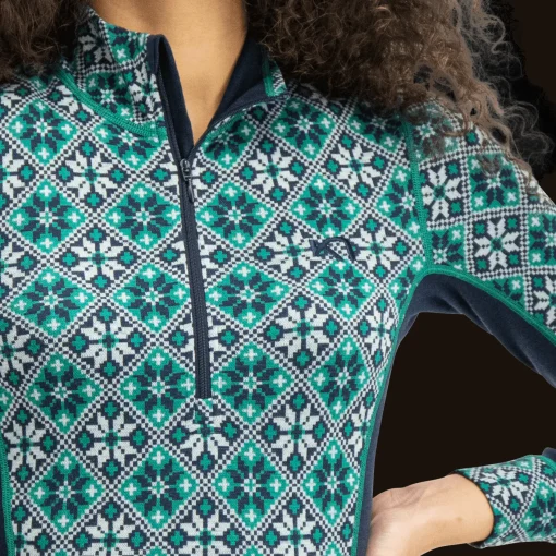 Rose Half Zip, ulltrøye, dame - Ullundertøy overdel dame - Rose Half Zip, ulltrøye, dame
