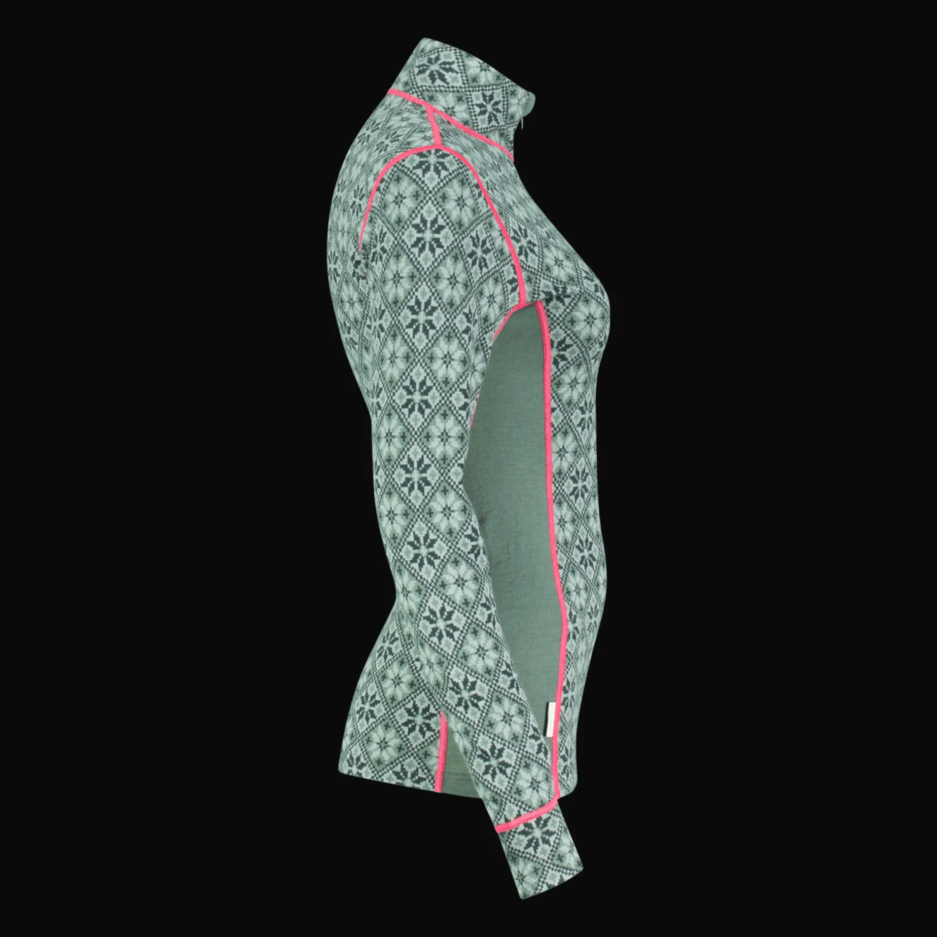 Rose Half Zip, ulltrøye, dame - Ullundertøy overdel dame - Rose Half Zip, ulltrøye, dame