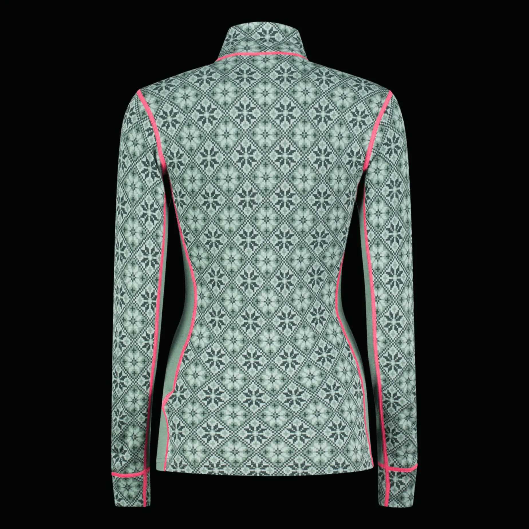 Rose Half Zip, ulltrøye, dame - Ullundertøy overdel dame - Rose Half Zip, ulltrøye, dame