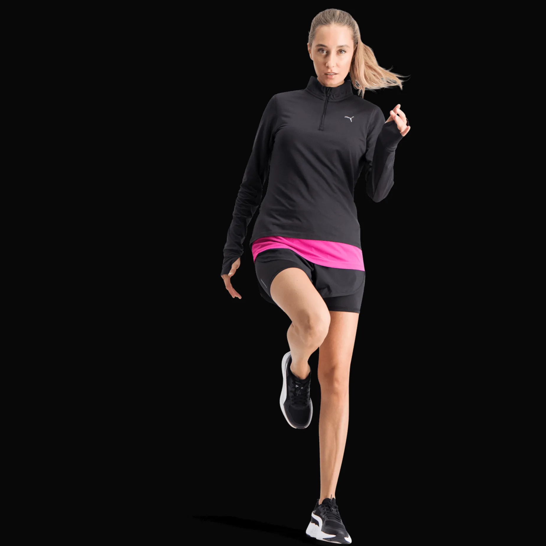 Run Favorite ¼ Zip, treningsgenser, dame - Treningsgenser - Run Favorite ¼ Zip, treningsgenser, dame