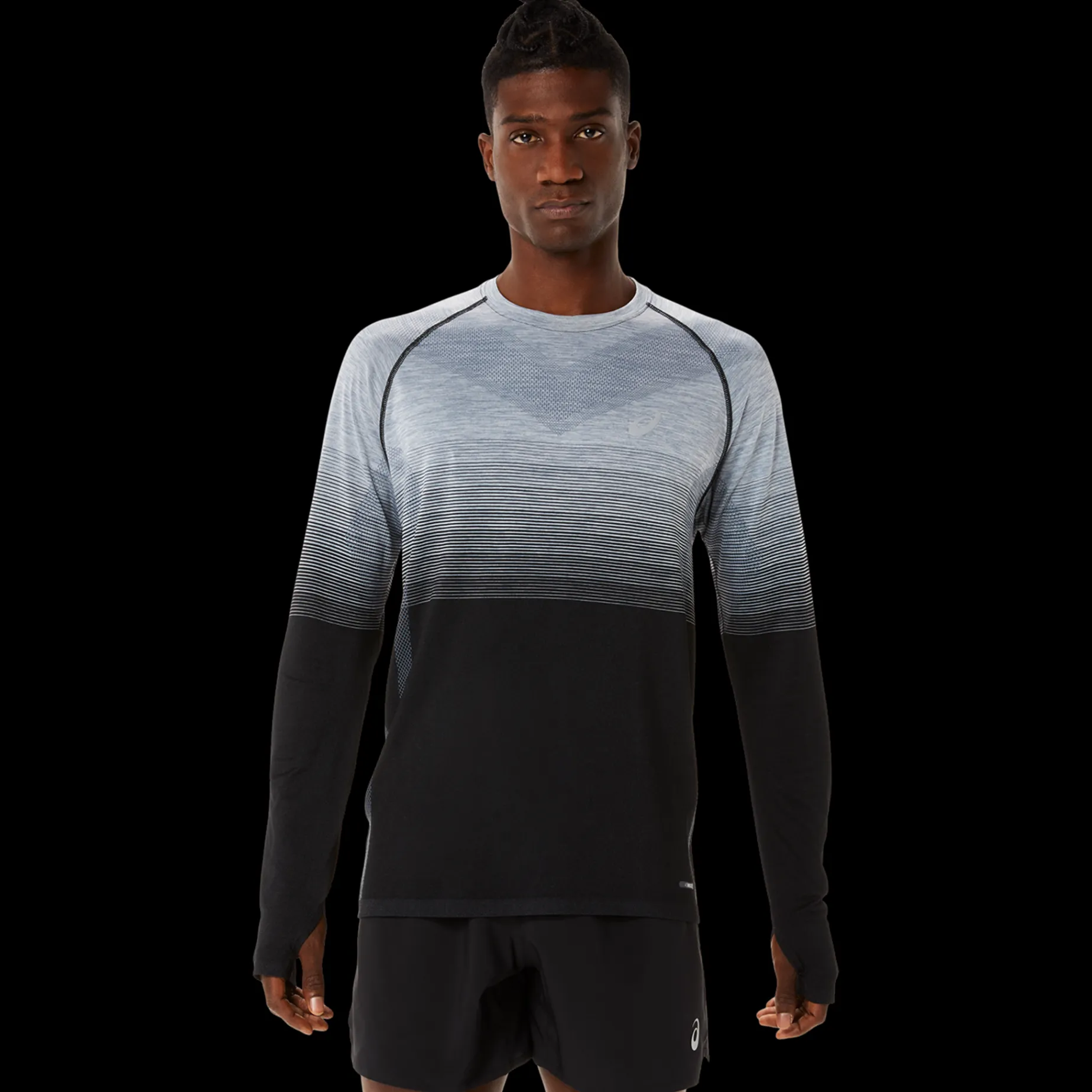 Seamless Long Sleeve Top, løpegenser herre - Treningsgenser - Seamless Long Sleeve Top, løpegenser herre