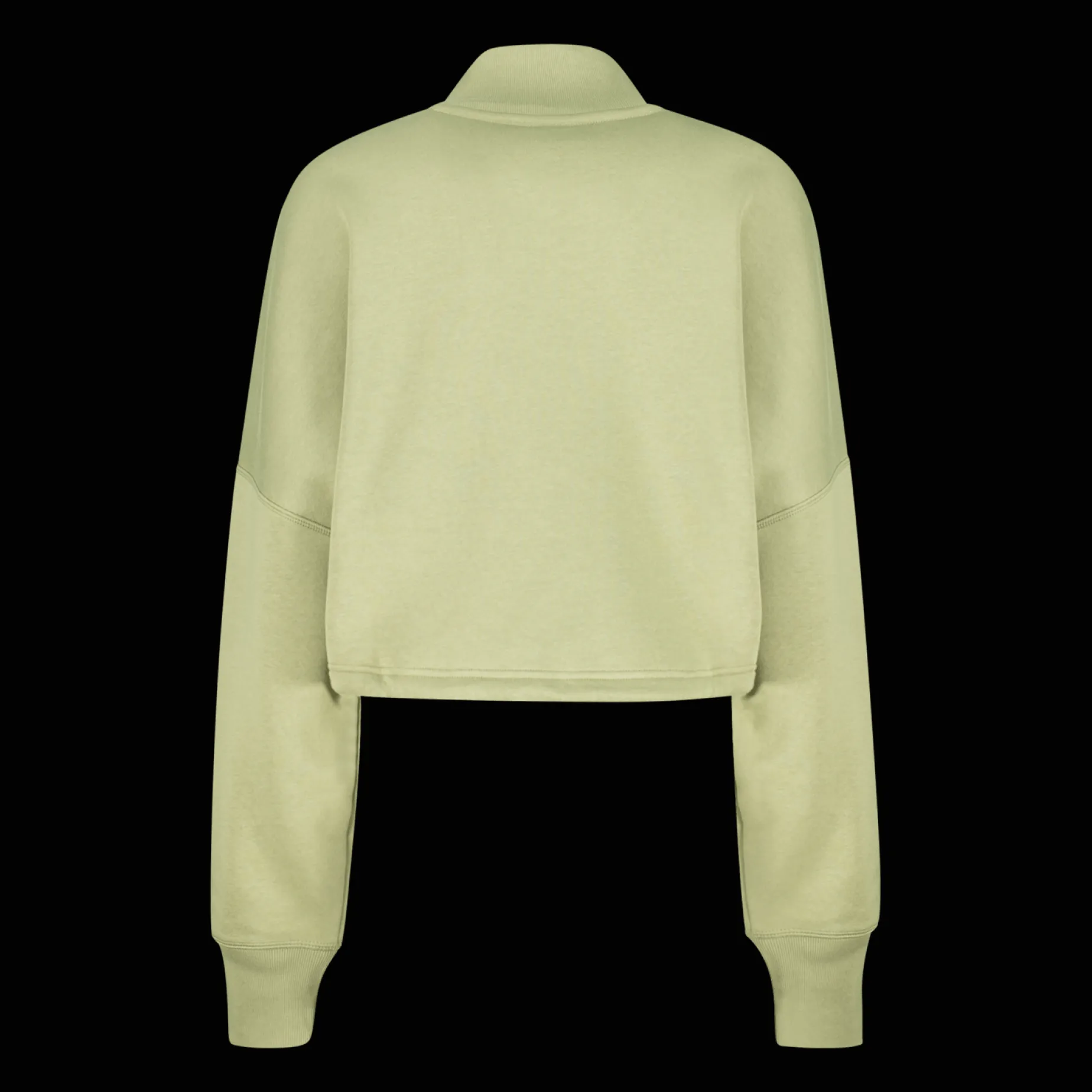 Signature Graphic Embroidery Fleece Crop Sweatshirt, genser, dame - Collegegenser - Signature Graphic Embroidery Fleece Crop Sweatshirt, genser, dame