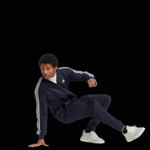 Sportswear Basic 3 Stripes French Terry Tracksuit, herre - Fritid- & Joggebukser - Sportswear Basic 3 Stripes French Terry Tracksuit, herre
