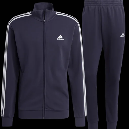 Sportswear Basic 3 Stripes French Terry Tracksuit, herre - Fritid- & Joggebukser - Sportswear Basic 3 Stripes French Terry Tracksuit, herre
