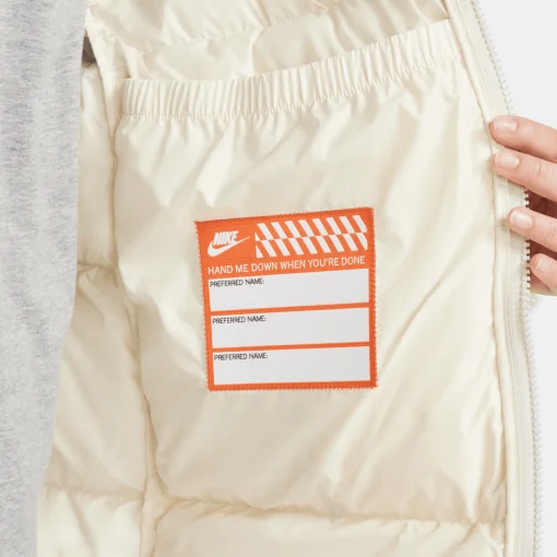 Sportswear Heavyweight Synthetic Fill Easy On, vinterjakke, junior - Fritidsjakke - Sportswear Heavyweight Synthetic Fill Easy On, vinterjakke, junior