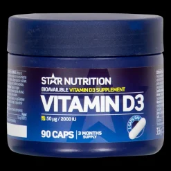 Star Nutrition - Vitamin D3, kosttilskudd - Helsekost - Star Nutrition - Vitamin D3, kosttilskudd