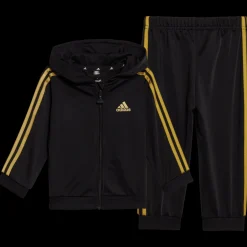 3 Stripes Shiny Tracksuit, treningsdress, junior - Treningsklær - 3 Stripes Shiny Tracksuit, treningsdress, junior