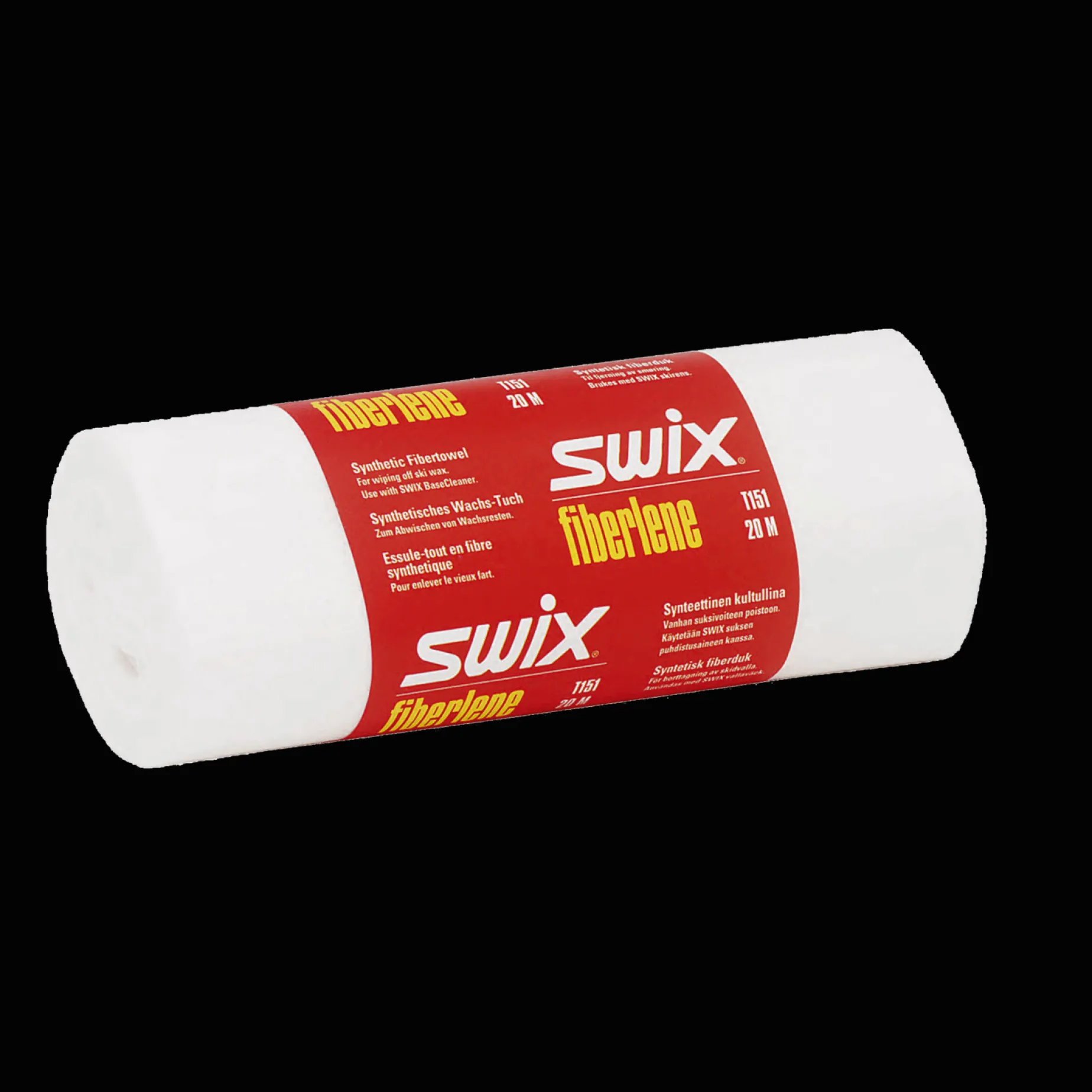 Swix T0151 Fiberlene Small 20m 24/25, Fiberlene Rensepapir 20 m - Renseprodukter - Swix T0151 Fiberlene Small 20m 24/25, Fiberlene Rensepapir 20 m