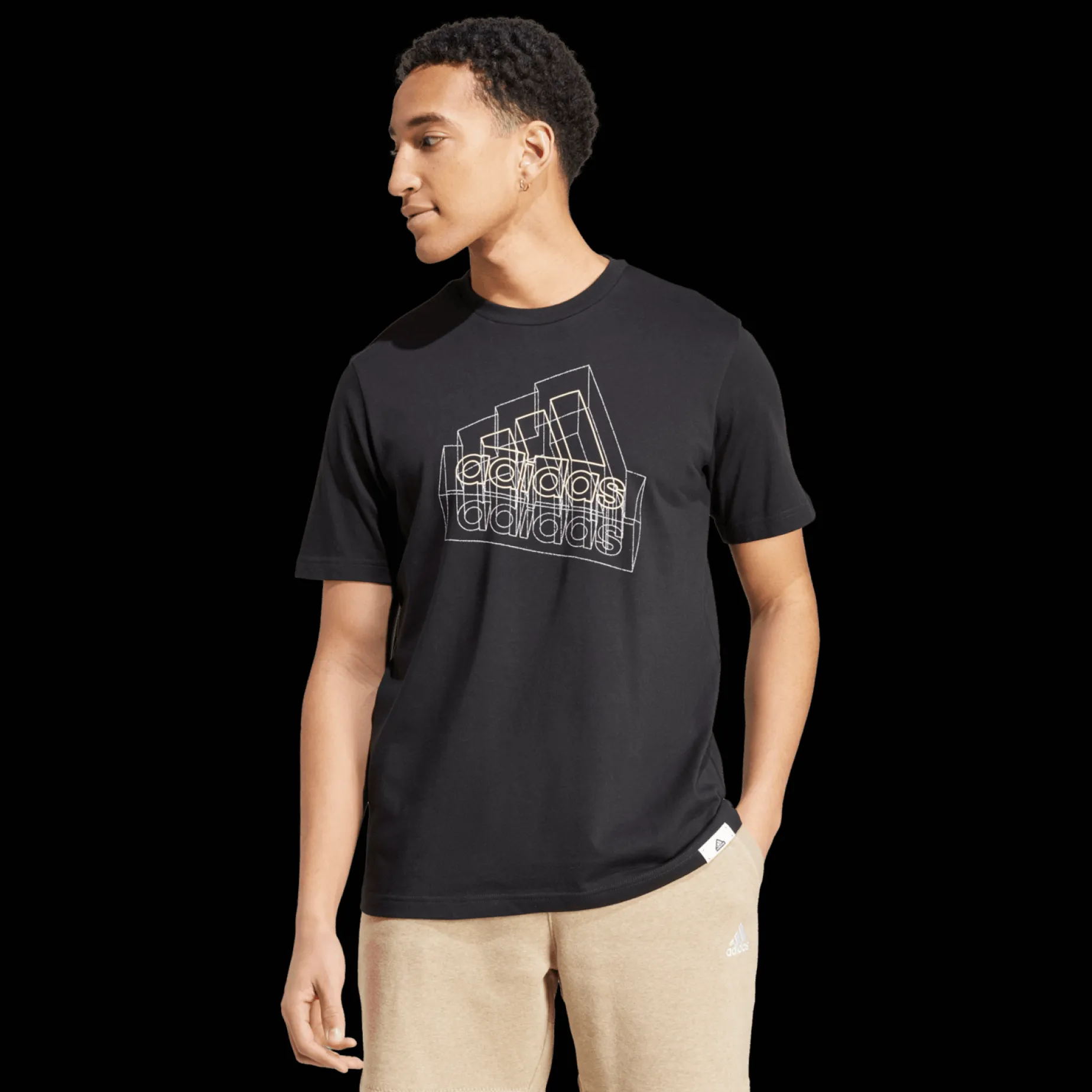 Tech Badge of Sport Graphic T-Shirt, t-skjorte, herre - Fritids T-Skjorte - Tech Badge of Sport Graphic T-Shirt, t-skjorte, herre