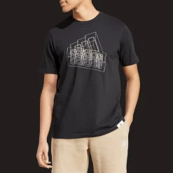 Tech Badge of Sport Graphic T-Shirt, t-skjorte, herre - Fritids T-Skjorte - Tech Badge of Sport Graphic T-Shirt, t-skjorte, herre