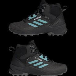 Terrex Swift R3 Mid Gore-Tex, vanntett mellomhøy tursko, dame - Tursko & Fjellsko Dame - Terrex Swift R3 Mid Gore-Tex, vanntett mellomhøy tursko, dame