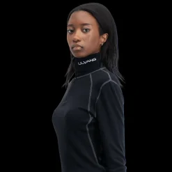 Thermo Turtle Neck W/zip, ulltrøye dame - Ullundertøy overdel dame - Thermo Turtle Neck W/zip, ulltrøye dame