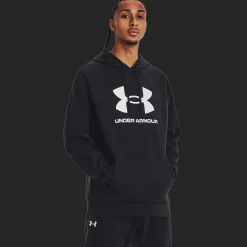 UA Rival Fleece Logo HD, hettegenser, herre - Hettegenser - UA Rival Fleece Logo HD, hettegenser, herre