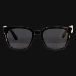 013 Waye Polarized Shiny Black W Pol Smoke, solbriller, unisex - Sportsbriller - 013 Waye Polarized Shiny Black W Pol Smoke, solbriller, unisex