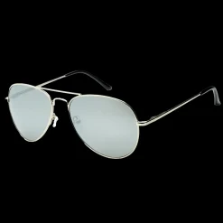 011 Waye Polarized Silver Frame With Polarized Smoke Lens, solbriller, unisex - Sportsbriller - 011 Waye Polarized Silver Frame With Polarized Smoke Lens, solbriller, unisex