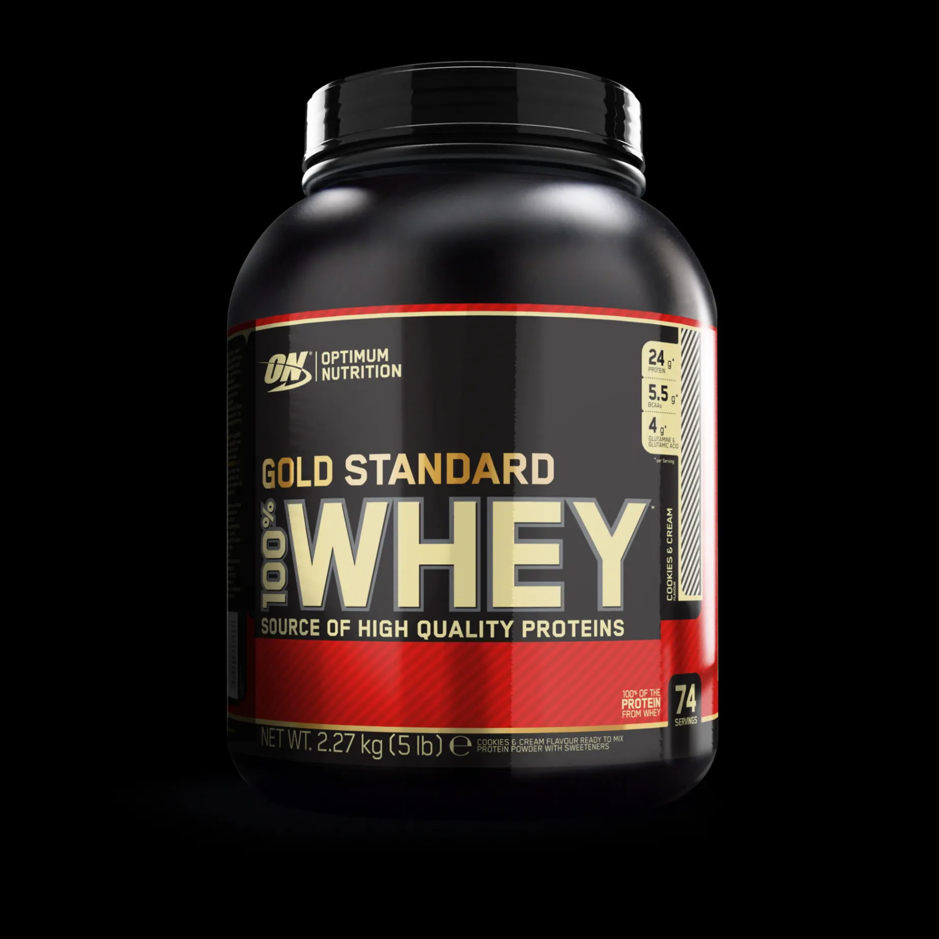 100 % Whey Gold Standard 2270 g, proteinpulver - Proteiner - 100 % Whey Gold Standard 2270 g, proteinpulver