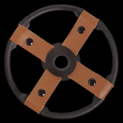 XC Pole Acc Swix Basket Leather 24/25, lærkryss - Langrennstaver Tilbehør - XC Pole Acc Swix Basket Leather 24/25, lærkryss